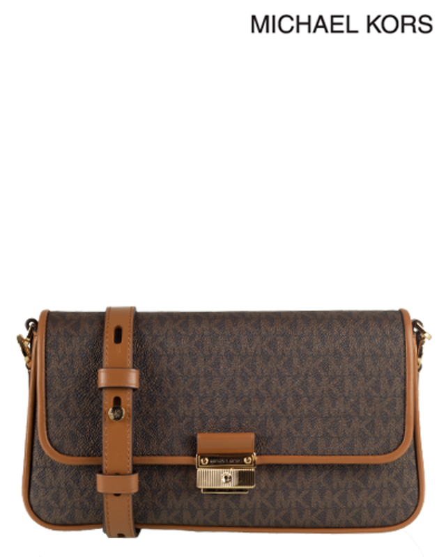Michael Kors Bradshaw Small Logo Convertible Shoulder Tas