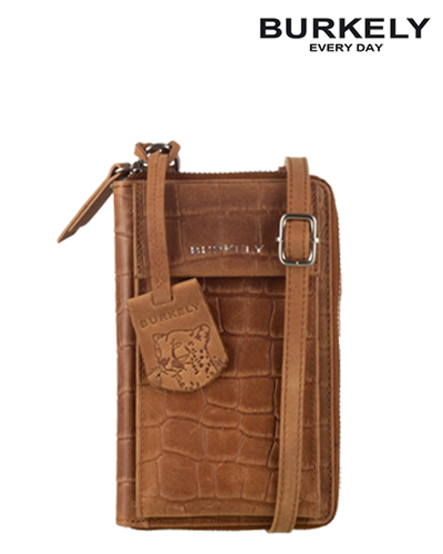 BURKELY Croco Caia Phone Bag