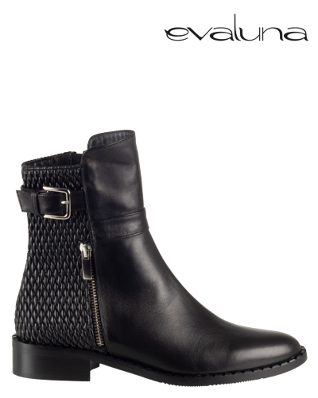 womens flat leather ankle boots