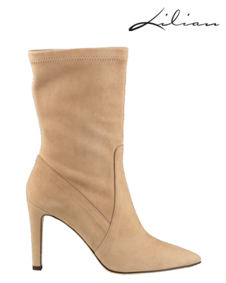 Schoenen damesschoenen Laarzen Rijlaarzen maat 35 Italiaanse designer laarzen Prada Womens Brown Suede Toe Side Zip Knee High Heeled Boots Maat 5 