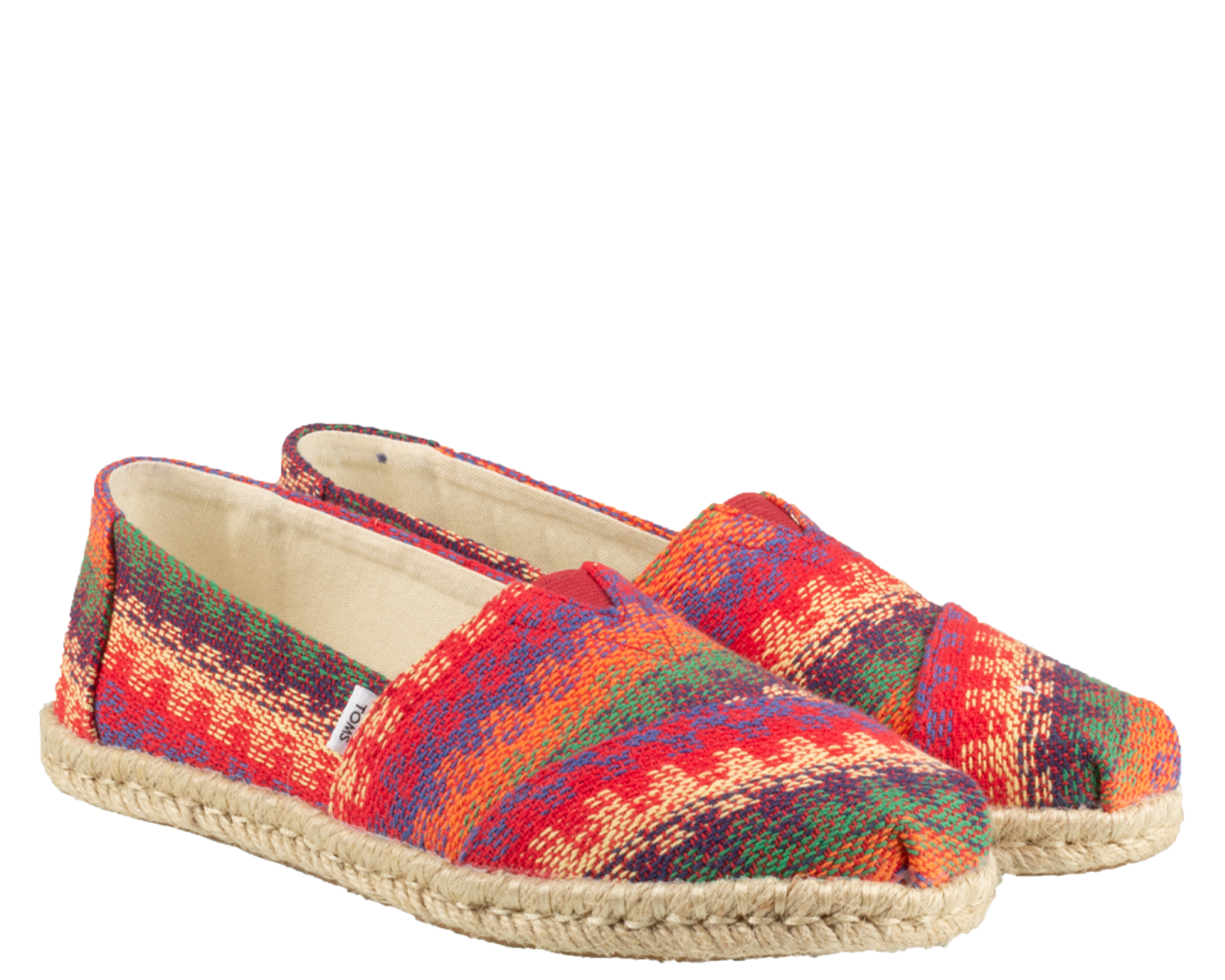 Cherry tomato clearance woven women's espadrilles