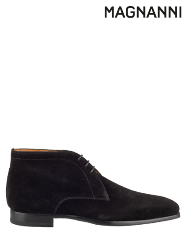 Magnanni 20105 Crosta negro Veterschoenen