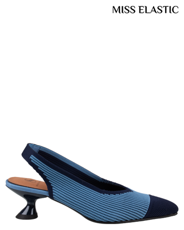 Miss Elastic Reine Slingbacks
